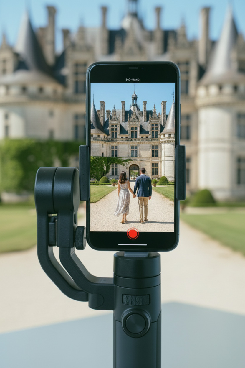 Reel shooting of social media for tourism
